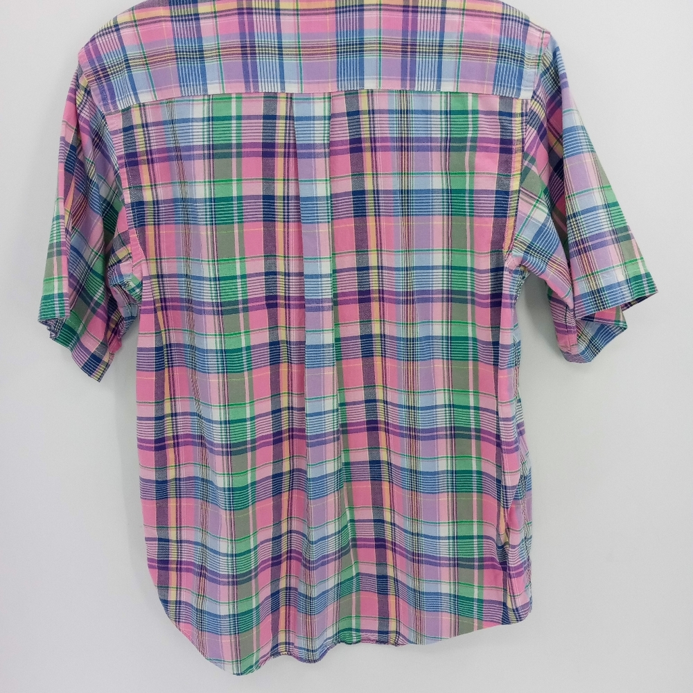 Ralph Lauren Juniors Short Sleeve Button Down Shirt - Picture 5 of 6